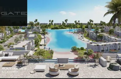 (بنتهاوس  (روف - 3 غرف نوم - 2 حمامات للبيع في ماونتن فيو راس الحكمة - راس الحكمة - الساحل الشمالي