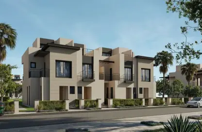Townhouse - 3 Bedrooms - 3 Bathrooms for sale in Garden Lakes - 6 October Compounds - 6 October City - Giza