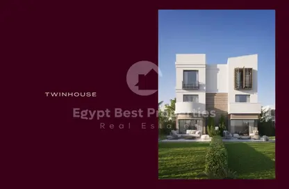 Twin House - 4 Bedrooms - 4 Bathrooms for sale in Croons Sarai - Mostakbal City Compounds - Mostakbal City - Future City - Cairo