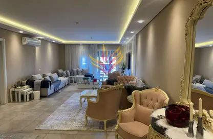Apartment - 2 Bedrooms - 3 Bathrooms for rent in October Plaza - 6 October Compounds - 6 October City - Giza