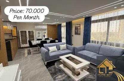 Apartment - 2 Bedrooms - 2 Bathrooms for rent in Azad - 5th Settlement Compounds - The 5th Settlement - New Cairo City - Cairo