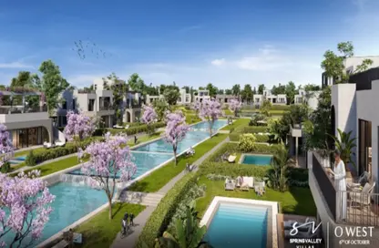 Apartment - 3 Bedrooms - 3 Bathrooms for sale in O West - 6 October Compounds - 6 October City - Giza