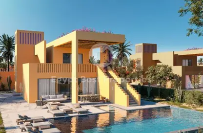 Twin House - 3 Bedrooms - 4 Bathrooms for sale in North Bay - Al Gouna - Hurghada - Red Sea