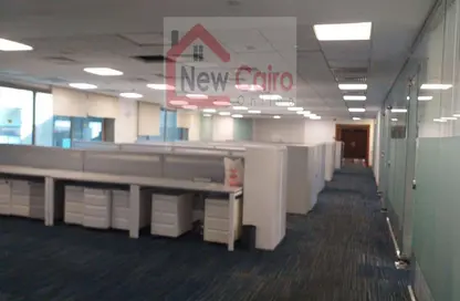 Office Space - Studio - 4 Bathrooms for rent in Bank Center Street - South Teseen St. - The 5th Settlement - New Cairo City - Cairo