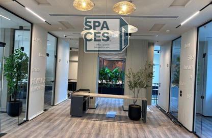 Office Space - Studio - 3 Bathrooms for rent in Bank Center Street - South Teseen St. - The 5th Settlement - New Cairo City - Cairo