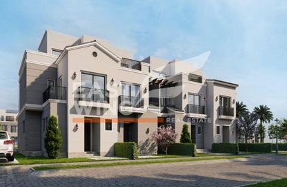 Townhouse - 3 Bedrooms - 4 Bathrooms for sale in Palm Hills New Cairo - 5th Settlement Compounds - The 5th Settlement - New Cairo City - Cairo