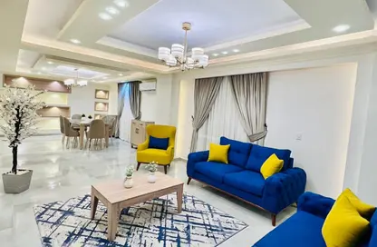 Apartment - 3 Bedrooms - 2 Bathrooms for rent in Al Sheikh Mohammed Al Nadi St. - 6th Zone - Nasr City - Cairo