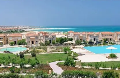 فيلا - 4 غرف نوم - 3 حمامات للبيع في تلال السخنة - العين السخنة - السويس