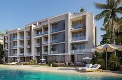 Chalet - 2 Bedrooms - 2 Bathrooms for sale in Azha North - Ras Al Hekma - North Coast