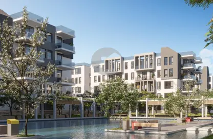 Apartment - 2 Bedrooms - 2 Bathrooms for sale in Rivers - New Zayed City - Sheikh Zayed City - Giza