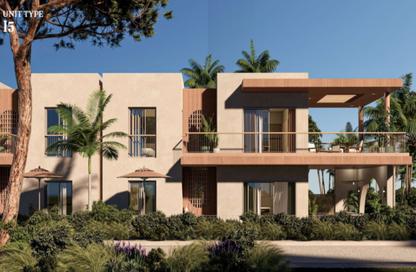 Chalet - 2 Bedrooms - 2 Bathrooms for sale in Ramla Lakeside - Qesm Ad Dabaah - North Coast