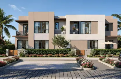 Townhouse - 3 Bedrooms - 3 Bathrooms for sale in O West - 6 October Compounds - 6 October City - Giza