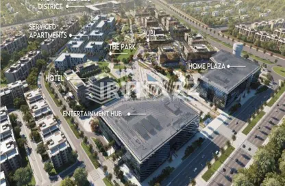 Office Space - Studio - 1 Bathroom for sale in Urban Business Lane - 5th Settlement Compounds - The 5th Settlement - New Cairo City - Cairo