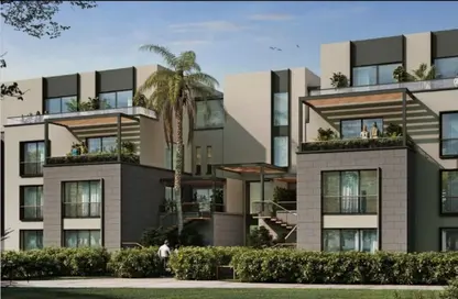 Apartment - 2 Bedrooms - 2 Bathrooms for sale in Garden Lakes - 6 October Compounds - 6 October City - Giza