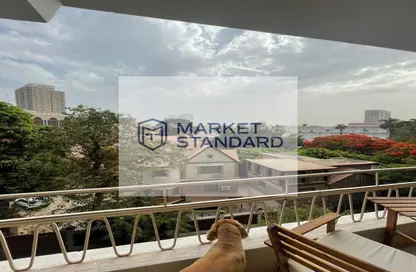 Apartment - 3 Bedrooms - 2 Bathrooms for rent in Ismail Mohamed St. - Zamalek - Cairo