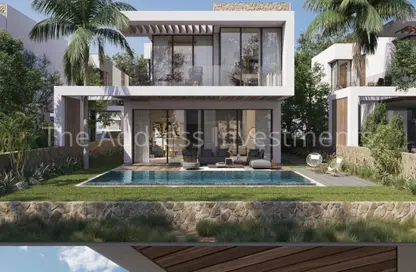 Chalet - 2 Bedrooms - 3 Bathrooms for sale in Azha North - Ras Al Hekma - North Coast