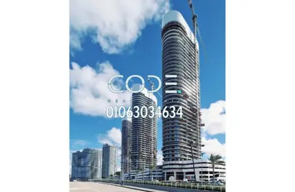 Apartment - 2 Bedrooms - 1 Bathroom for sale in North Edge Towers - New Alamein City - Al Alamein - North Coast
