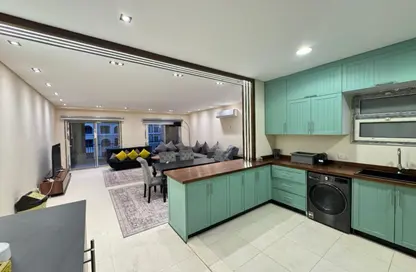 شقة - 2 غرف نوم - 3 حمامات للايجار في 90 افينيو - المستثمرين الجنوبية - مدينة القاهرة الجديدة - القاهرة