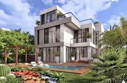 Apartment - 2 Bedrooms - 2 Bathrooms for sale in Saada Compound - New Cairo City - Cairo