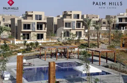 Twin House - 5 Bedrooms - 5 Bathrooms for sale in Palm Hills New Cairo - 5th Settlement Compounds - The 5th Settlement - New Cairo City - Cairo