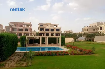 Villa - 5 Bedrooms - 5 Bathrooms for rent in Top View - Ext North Inves Area - New Cairo City - Cairo