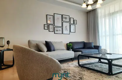 شقة - 2 غرف نوم - 2 حمامات للايجار في كايرو فيستيفال سيتى - المستثمرين الشمالية - مدينة القاهرة الجديدة - القاهرة