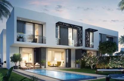 Townhouse - 3 Bedrooms - 4 Bathrooms for sale in Badya Palm Hills - 6 October Compounds - 6 October City - Giza