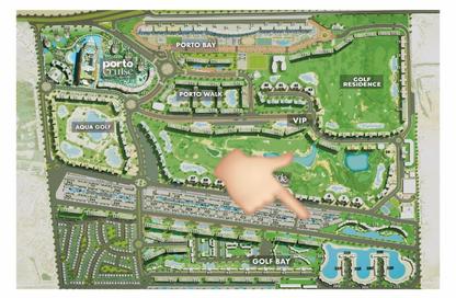 Chalet - 1 Bedroom - 1 Bathroom for sale in Golf Porto Marina - Al Alamein - North Coast