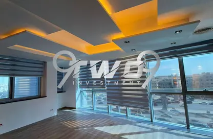 Office Space - Studio - 2 Bathrooms for rent in Bank Center Street - South Teseen St. - The 5th Settlement - New Cairo City - Cairo