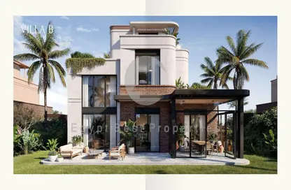 Villa - 3 Bedrooms - 3 Bathrooms for sale in Crescent Walk - 5th Settlement Compounds - The 5th Settlement - New Cairo City - Cairo