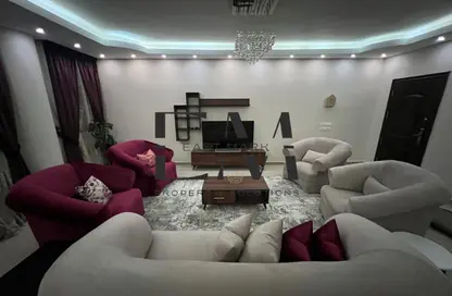 Apartment - 3 Bedrooms - 3 Bathrooms for rent in Al Sheikh Hassan Maamoun St. - El Yasmeen 7 - El Yasmeen - New Cairo City - Cairo