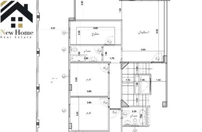 Apartment - 3 Bedrooms - 2 Bathrooms for sale in Bait Alwatan - The 5th Settlement - New Cairo City - Cairo