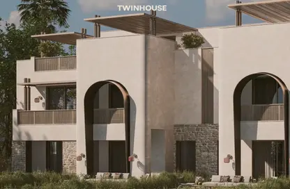 Townhouse - 3 Bedrooms - 3 Bathrooms for sale in Direction White - Ras Al Hekma - North Coast