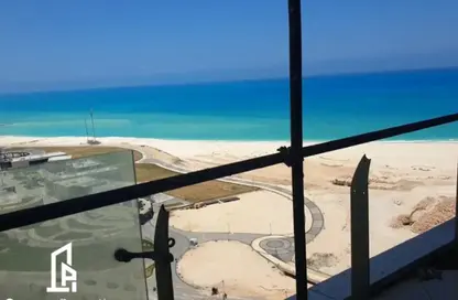 شاليه - غرفة نوم - 1 حمام للبيع في نورث ايدج تاورز - مدينة العلمين الجديدة - العلمين - الساحل الشمالي