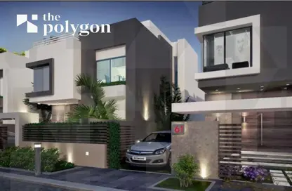 تاون هاوس - 3 غرف نوم - 3 حمامات للبيع في بالم هيلز وودفيل - طريق الواحات - مدينة 6 أكتوبر - الجيزة