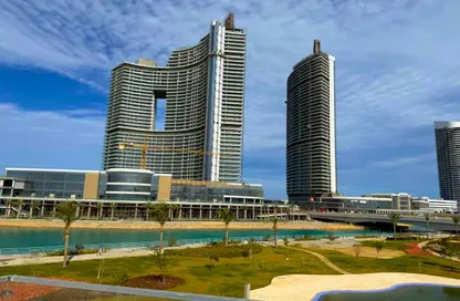 Apartment - 4 Bedrooms - 4 Bathrooms for sale in North Edge Towers - New Alamein City - Al Alamein - North Coast