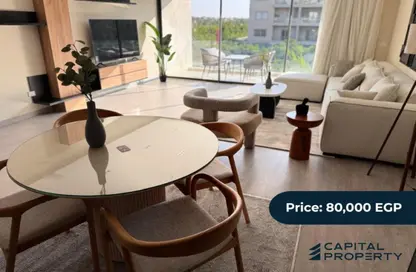 Apartment - 2 Bedrooms - 2 Bathrooms for rent in Lake View Residence - 5th Settlement Compounds - The 5th Settlement - New Cairo City - Cairo