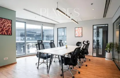 Office Space - Studio - 2 Bathrooms for rent in V90 - North Teseen St. - The 5th Settlement - New Cairo City - Cairo