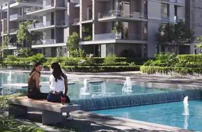 Apartment - 1 Bedroom - 1 Bathroom for sale in Terrace Compound - Sheikh Zayed Compounds - Sheikh Zayed City - Giza