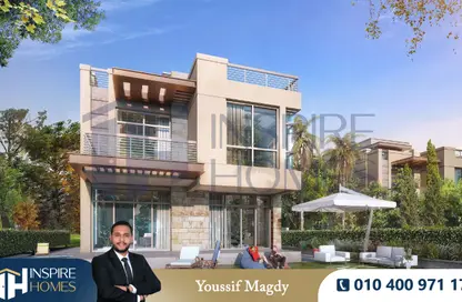 شاليه - 3 غرف نوم - 2 حمامات للبيع في الداون تاون - مدينة العلمين الجديدة - العلمين - الساحل الشمالي