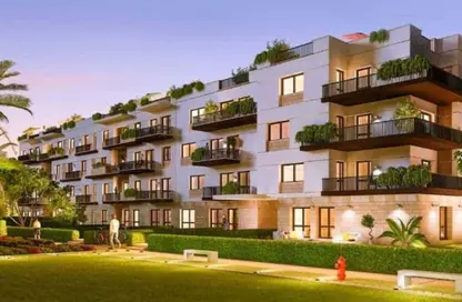 Apartment - 2 Bedrooms - 3 Bathrooms for sale in Yellow Residence - New Cairo City - Cairo