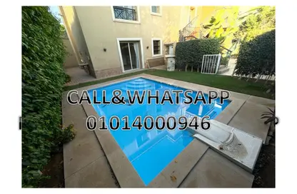 Apartment - 3 Bedrooms - 3 Bathrooms for rent in Katameya Heights - El Katameya Compounds - El Katameya - New Cairo City - Cairo