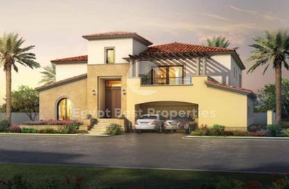 Twin House - 4 Bedrooms - 4 Bathrooms for sale in Levana - Uptown Cairo - Mokattam - Cairo