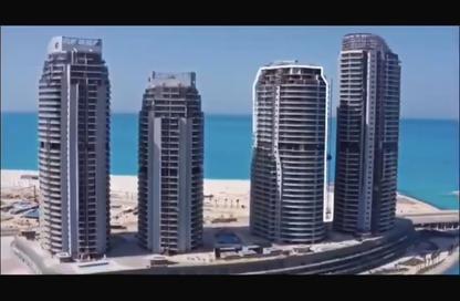 شقة - 3 غرف نوم - 3 حمامات للبيع في ذا جيت تاورز - مدينة العلمين الجديدة - العلمين - الساحل الشمالي