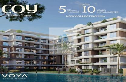 Apartment - 2 Bedrooms - 1 Bathroom for sale in Coy - Sheikh Zayed Compounds - Sheikh Zayed City - Giza