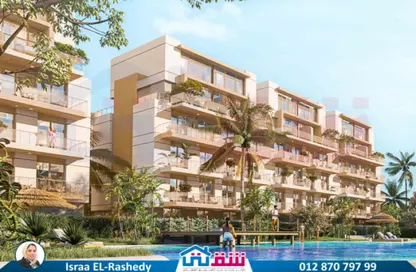 Chalet - 2 Bedrooms - 2 Bathrooms for sale in Lagoon - Al Alamein - North Coast
