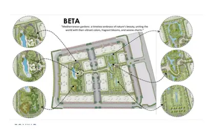 Apartment - 3 Bedrooms - 2 Bathrooms for sale in BETA Residence - Hadayek October - 6 October City - Giza