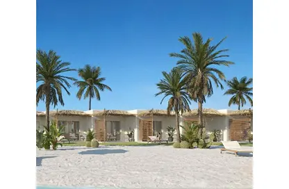 شاليه - 2 غرف نوم - 2 حمامات للبيع في هاسيندا ويست - راس الحكمة - الساحل الشمالي