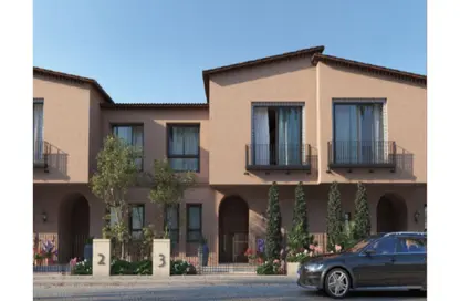 Townhouse - 4 Bedrooms - 4 Bathrooms for sale in Village West - Sheikh Zayed Compounds - Sheikh Zayed City - Giza