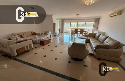 Apartment - 4 Bedrooms - 4 Bathrooms for rent in Sarayat Al Maadi - Hay El Maadi - Cairo Apartment - 4 Bedrooms - 4 Bathrooms for rent in Sarayat Al Maadi - Hay El Maadi - Cairo